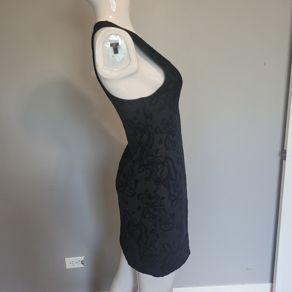 Free People Velvet Bodycon Rose Dress, VGUC, Size S - Picture 3 of 8